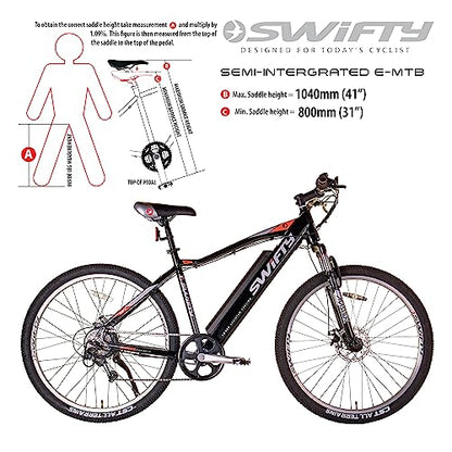SWIFTY AT656 Electric Bike from 36 Volt 250w Electric Bike for Adults