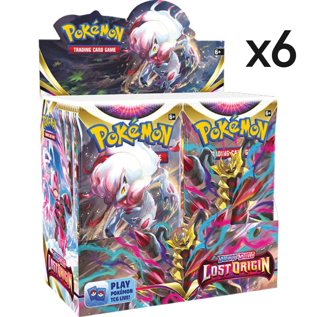 Pokemon TCG - Lost Origin - Sealed Booster Case (6 Booster Boxes)
