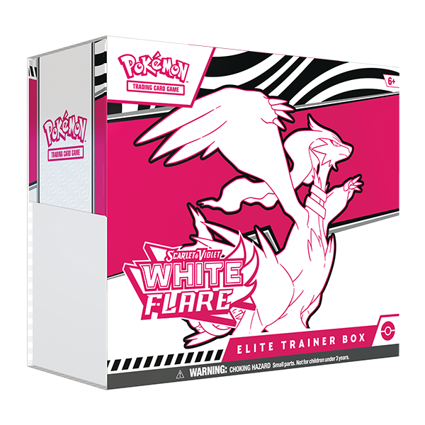 Pokemon TCG - Scarlet & Violet - White Flare - Elite Trainer Box (ETB) - Reshiram