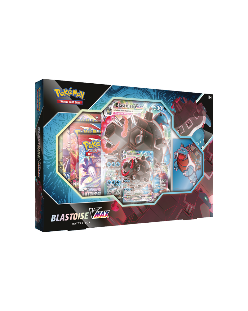 Pokemon TCG - Blastoise VMAX Battle Box