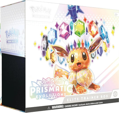 Pokémon TCG : Scarlet & Violet Prismatic Evolutions Elite Trainer Box